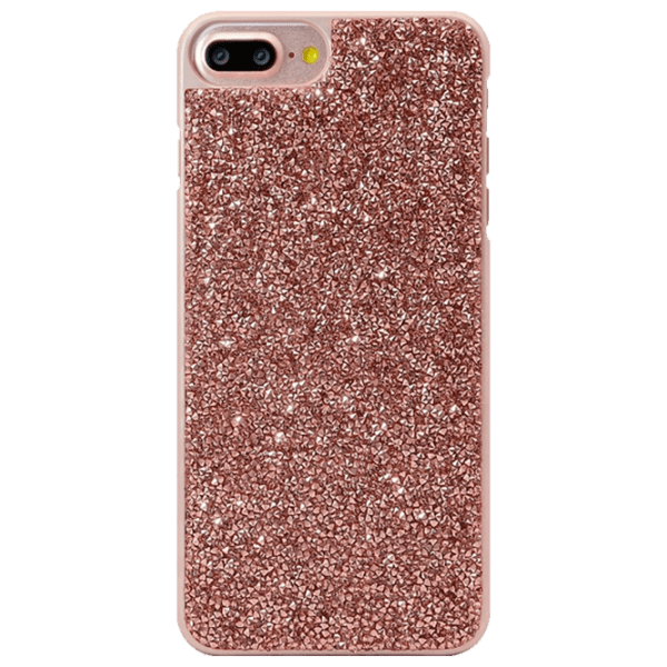 Husă pentru smartphone Apple iPhone 7/ 8 Plus (Coque Bling Strass) Or Rose THE KASE, PP, Back photo 1