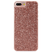 Husă pentru smartphone Apple iPhone 7/ 8 Plus (Coque Bling Strass) Or Rose THE KASE, PP, Back
