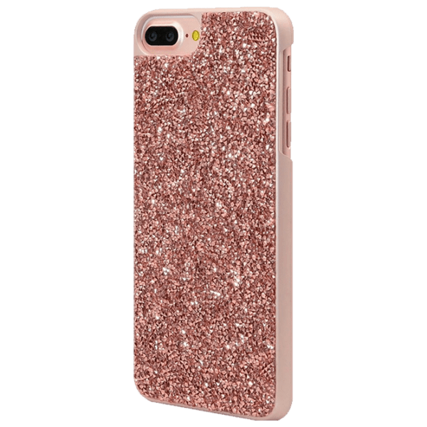 Husă pentru smartphone Apple iPhone 7/ 8 Plus (Coque Bling Strass) Or Rose THE KASE, PP, Back photo 2