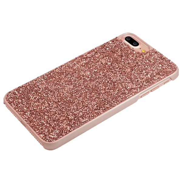Husă pentru smartphone Apple iPhone 7/ 8 Plus (Coque Bling Strass) Or Rose THE KASE, PP, Back photo 3