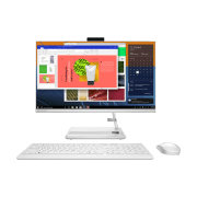 All-in-One PC Lenovo IdeaCentre 3 24ALC6 White 23.8" Full HD IPS AMD Ryzen 7 7730U 16 GB 512 GB