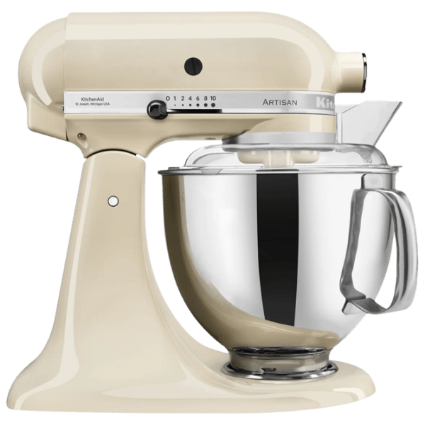 Миксер KitchenAid 5KSM175PSEAC Бежевый 300 Вт, Количество скоростей: 10, Турборежим photo 1