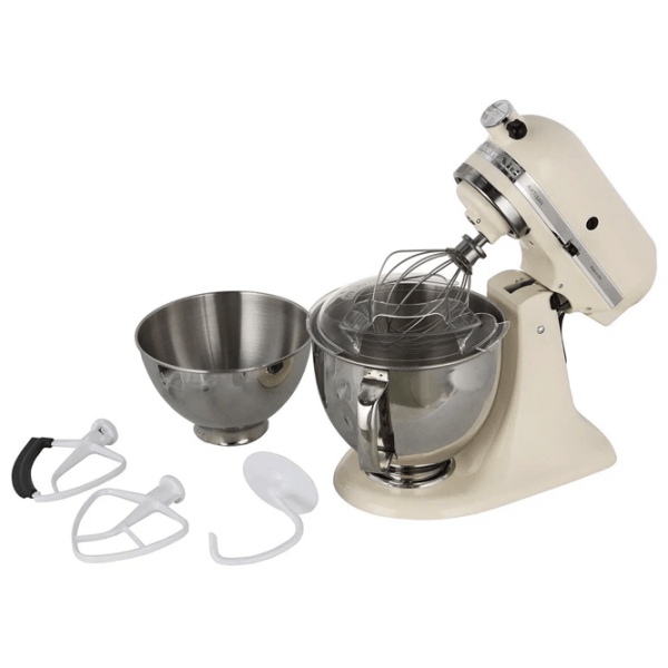 Миксер KitchenAid 5KSM175PSEAC Бежевый 300 Вт, Количество скоростей: 10, Турборежим photo 5
