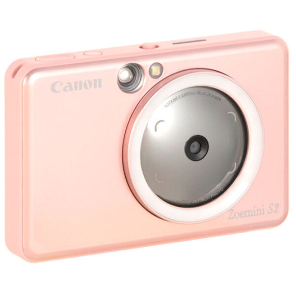 Cameră Foto Instant Canon Zoemini S2 ZV223 RG + Rose Gold , 8 MP, f/ 2.2 photo 3