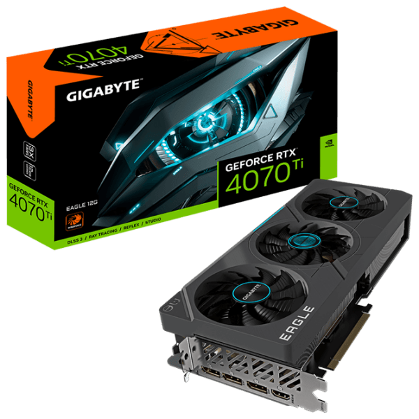 Placă video Gigabyte GeForce RTX 4070 Ti EAGLE 12 GB  photo 7
