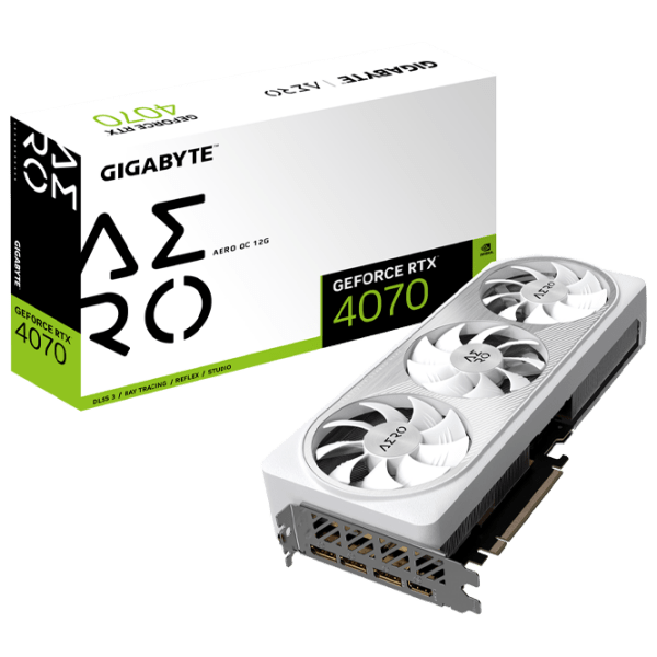 Placă video Gigabyte GeForce RTX 4070 AERO OC 12 GB  photo 7