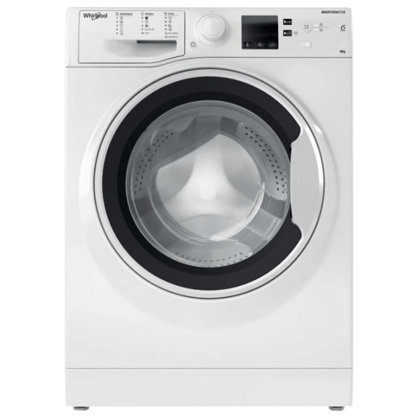 Mașină de spălat Whirlpool WRBSS 6249 W EU White 6 kg, 1200 rpm, C photo 1