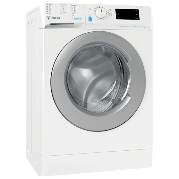Mașină de spălat Indesit BWSE 71295X WSV EU White 7 kg, 1200 rpm, B photo 3