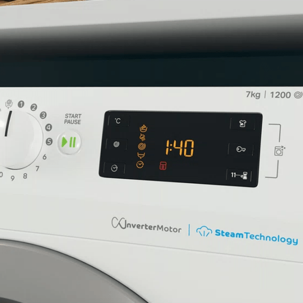 Mașină de spălat Indesit BWSE 71295X WSV EU White 7 kg, 1200 rpm, B photo 9