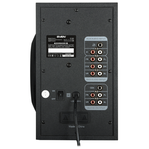 Sistem audio Sven HT-202 Black  photo 4