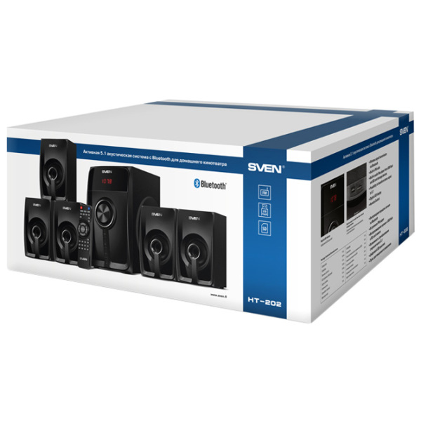 Sistem audio Sven HT-202 Black  photo 8