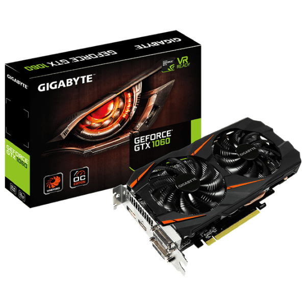 Видеокарта Gigabyte GeForce GTX 1060 WINDFORCE OC 3 ГБ  photo 6