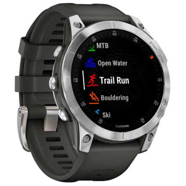 Умные часы Garmin Epix 2 Серебряный 1.3" | 47 мм | Нержавеющая сталь/Силикон
| 010-02582-010 photo 3