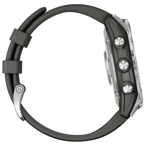 Умные часы Garmin Epix 2 Серебряный 1.3" | 47 мм | Нержавеющая сталь/Силикон
| 010-02582-010 photo 4