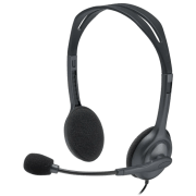 Căști Logitech H111 Gray Cu fir / Personal / On the ear