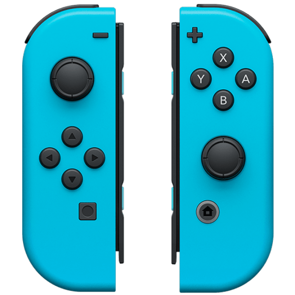 Контроллер Nintendo Joy-Con Синий Беспроводные / 18 buttons photo 1
