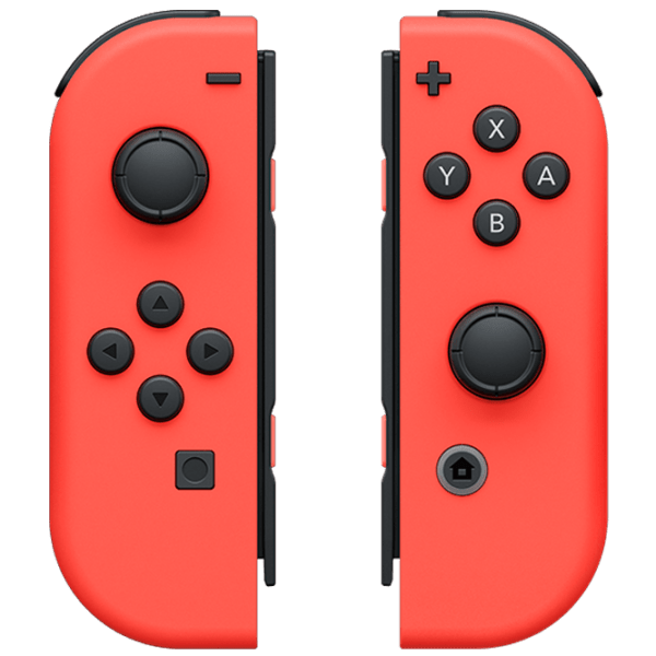 Контроллер Nintendo Joy-Con Красный Беспроводные / 18 buttons photo 1
