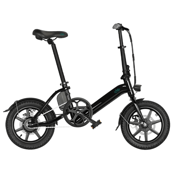 Bicicletă electrică FIIDO D3 Pro Black 14" | 250 W | până la 60 km photo 1