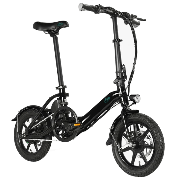 Bicicletă electrică FIIDO D3 Pro Black 14" | 250 W | până la 60 km photo 2
