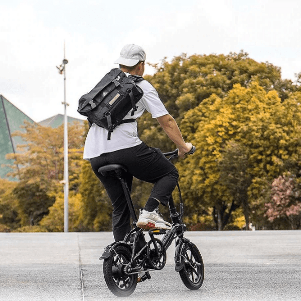 Bicicletă electrică FIIDO D3 Pro Black 14" | 250 W | până la 60 km photo 5