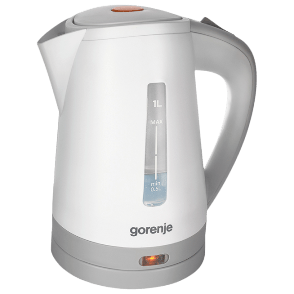 Ceainic electric Gorenje K10WII Gray 1300 W, 1&nbsp;l, Material interior: Plastic photo 1