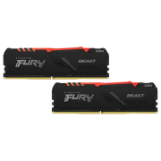Оперативная память 32 ГБ Kingston FURY Beast RGB SDRAM KF436C18BBAK2/32 DIMM, DDR4, 3600 МГц