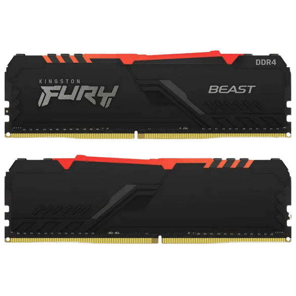 Оперативная память 32 ГБ Kingston FURY Beast RGB SDRAM KF436C18BBAK2/32 DIMM, DDR4, 3600 МГц photo 2