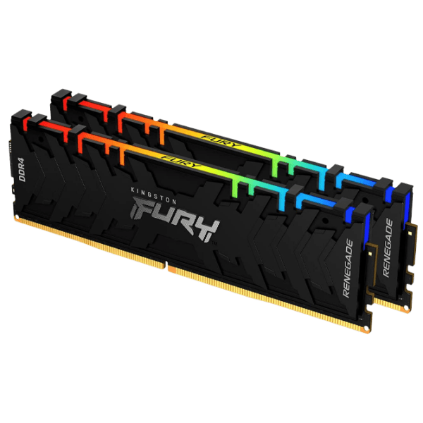 Memorie RAM 32 GB Kingston Kingston FURY Renegade RGB SDRAM KF432C16RB2AK2/64 DIMM, DDR4, 3200 MHz photo 1