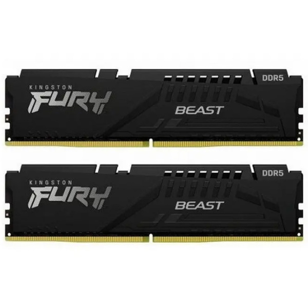 Оперативная память 64 ГБ Kingston FURY Beast SDRAM KF560C40BBK2-64 DIMM, DDR5, 6000 МГц photo 2
