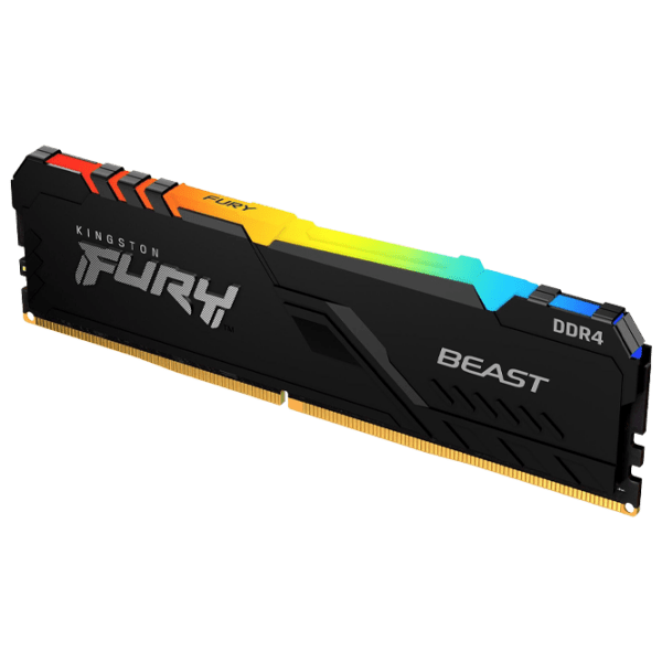 Оперативная память 16 ГБ Kingston FURY Beast RGB SDRAM KF436C18BBA/16 DIMM, DDR4, 3600 МГц photo 1