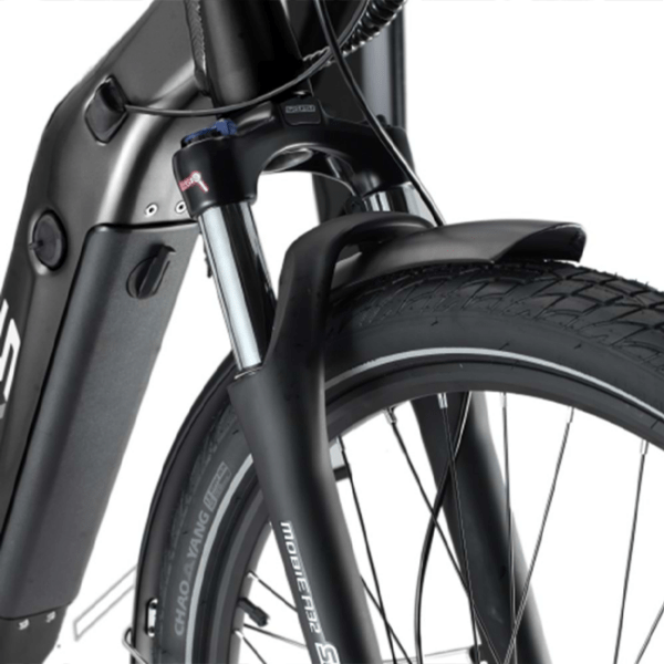 Bicicletă electrică RKS NC20 Black 27.5" | 250 W | p&acirc;nă la 60 km photo 4