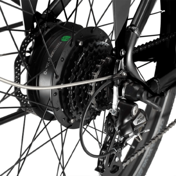 Bicicletă electrică RKS NC20 Black 27.5" | 250 W | p&acirc;nă la 60 km photo 5