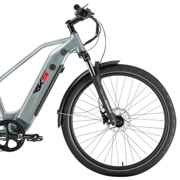 Bicicletă electrică RKS NC20 Gray 27.5" | 250 W | p&acirc;nă la 60 km photo 3