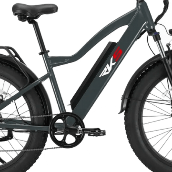 Bicicletă electrică RKS HS15 Black 26" | 250 W | p&acirc;nă la 110 km photo 3