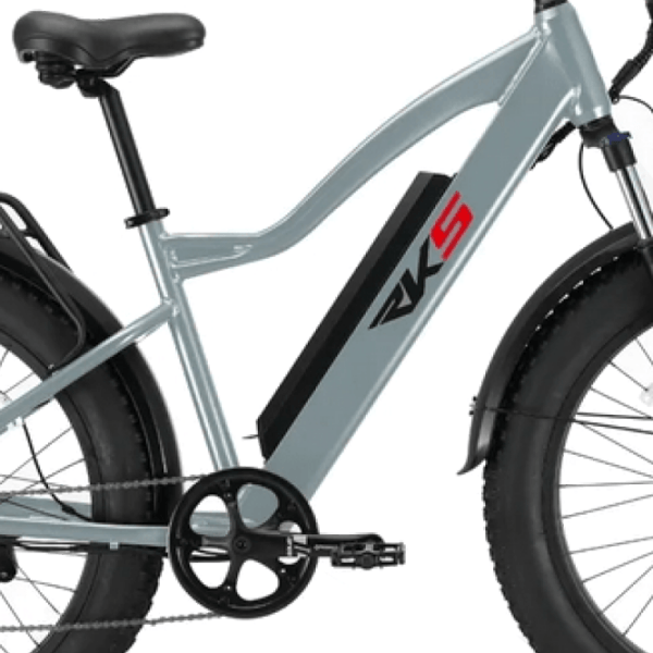 Bicicletă electrică RKS HS15 Gray 26" | 250 W | p&acirc;nă la 110 km photo 3