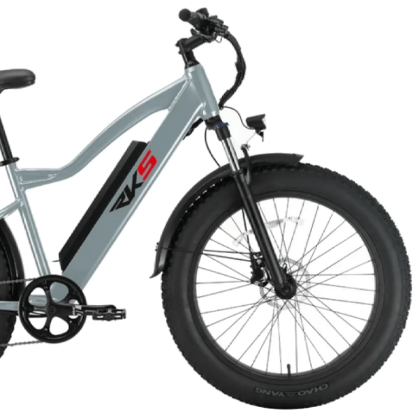 Bicicletă electrică RKS HS15 Gray 26" | 250 W | p&acirc;nă la 110 km photo 4