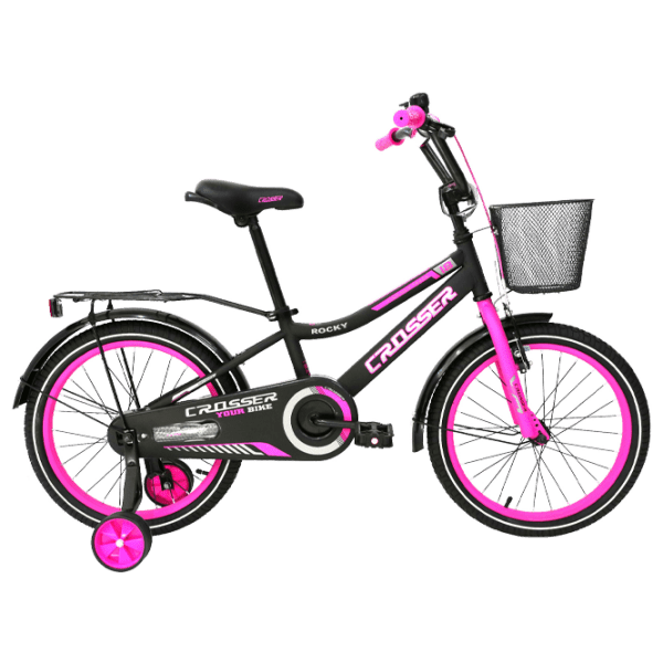 Bicicletă Crosser C13 16" 12" Blue Black Oțel / Pentru copii photo 1