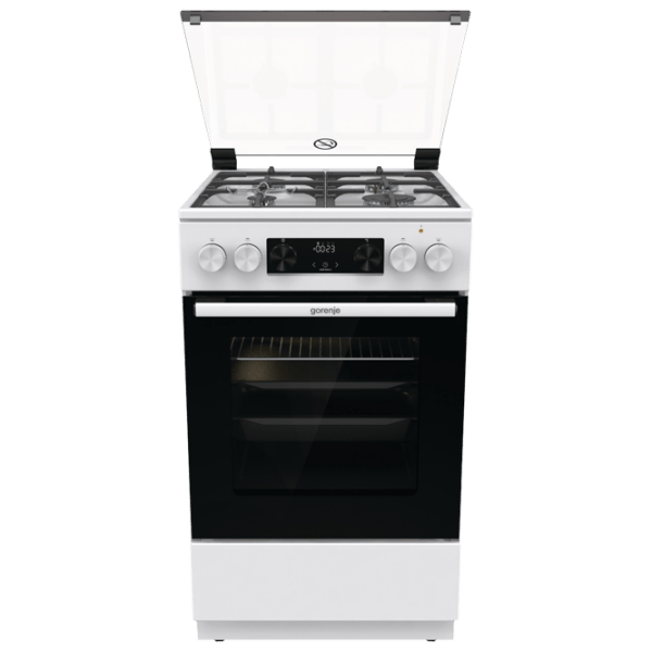 Aragaz Gorenje GK5C40WF White Tipul plitei: Pe gaz, 70 l, Tipul cuptorului: Electric photo 1