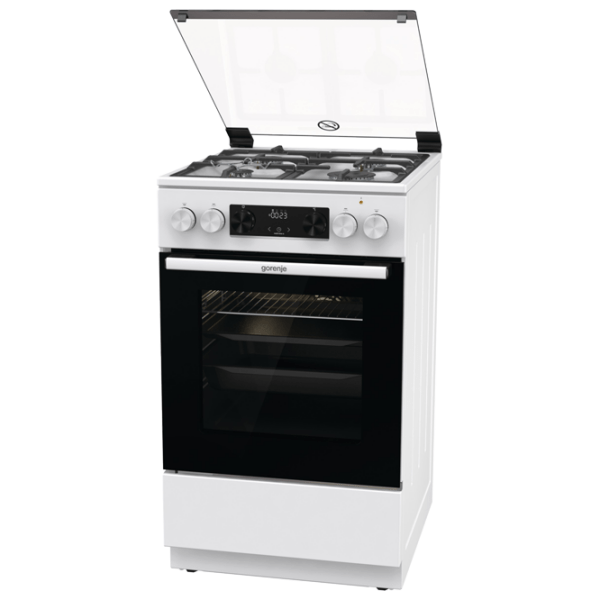 Aragaz Gorenje GK5C40WF White Tipul plitei: Pe gaz, 70 l, Tipul cuptorului: Electric photo 2