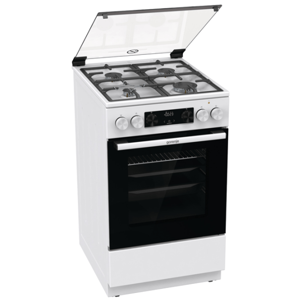 Aragaz Gorenje GK5C40WF White Tipul plitei: Pe gaz, 70 l, Tipul cuptorului: Electric photo 3