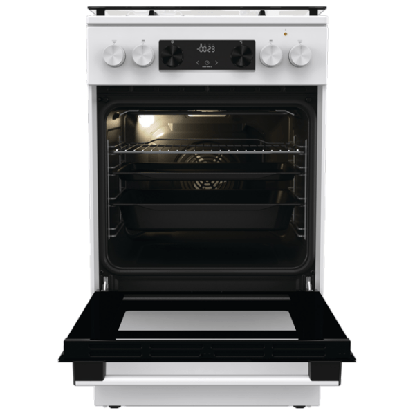 Aragaz Gorenje GK5C40WF White Tipul plitei: Pe gaz, 70 l, Tipul cuptorului: Electric photo 6