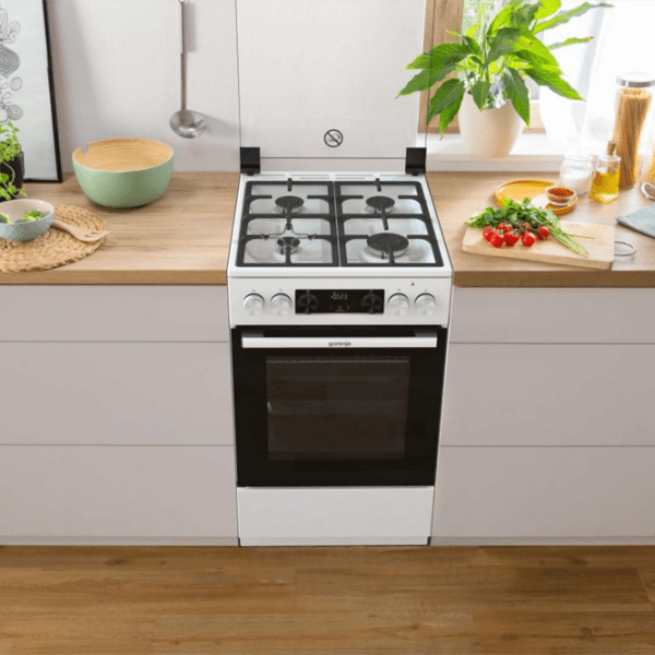 Aragaz Gorenje GK5C40WF White Tipul plitei: Pe gaz, 70 l, Tipul cuptorului: Electric photo 9