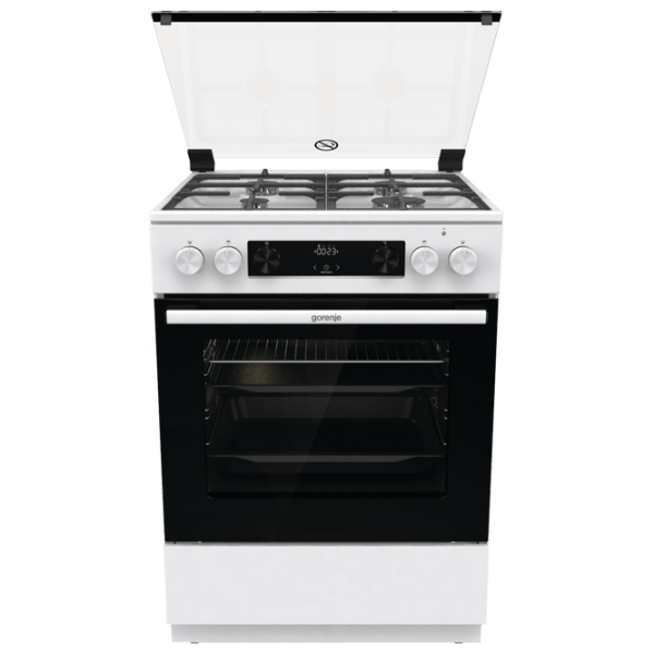 Плита Gorenje GK6C4WF Белый Тип плиты: Газовая, 71 л, Тип духовки: Электрическая photo 1