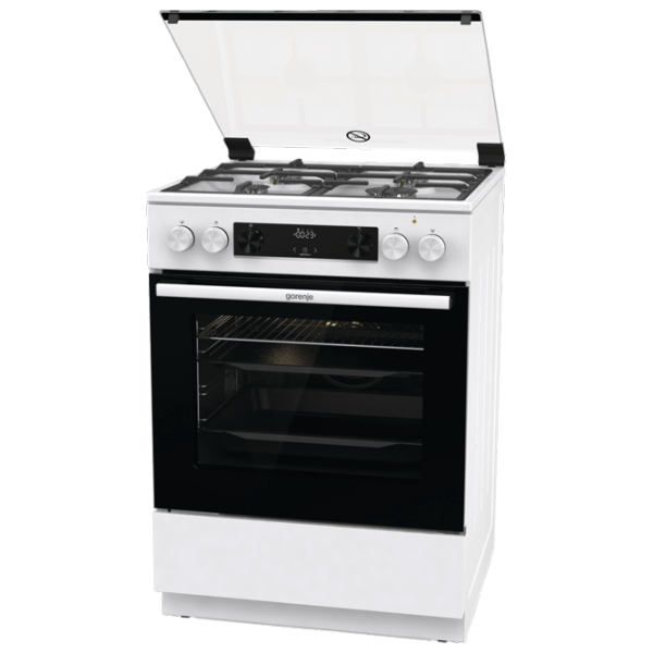 Плита Gorenje GK6C4WF Белый Тип плиты: Газовая, 71 л, Тип духовки: Электрическая photo 2