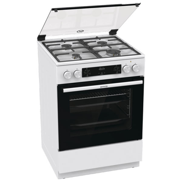 Плита Gorenje GK6C4WF Белый Тип плиты: Газовая, 71 л, Тип духовки: Электрическая photo 3