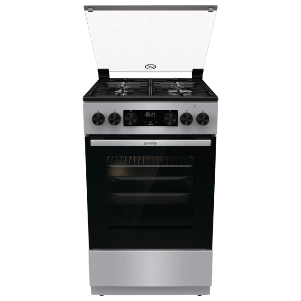 Aragaz Gorenje MEKS5121S Inox Tipul plitei: Pe gaz, 70 l, Tipul cuptorului: Electric photo 1