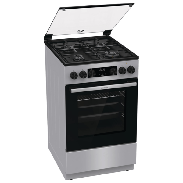 Aragaz Gorenje MEKS5121S Inox Tipul plitei: Pe gaz, 70 l, Tipul cuptorului: Electric photo 3