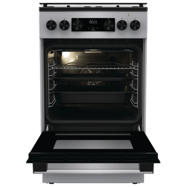 Aragaz Gorenje MEKS5121S Inox Tipul plitei: Pe gaz, 70 l, Tipul cuptorului: Electric photo 5