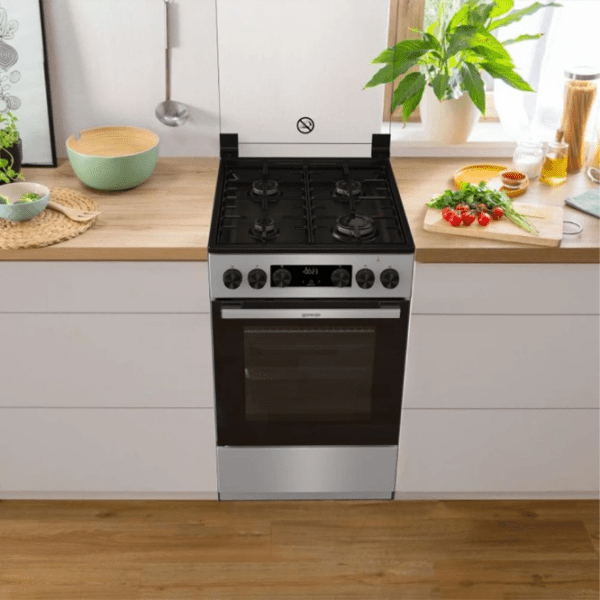 Aragaz Gorenje MEKS5121S Inox Tipul plitei: Pe gaz, 70 l, Tipul cuptorului: Electric photo 8