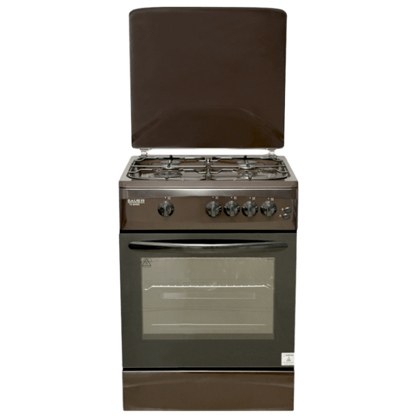Aragaz Bauer TG 6640 BI Brown Tipul plitei: Pe gaz, 65 l, Tipul cuptorului: Pe gaz photo 1